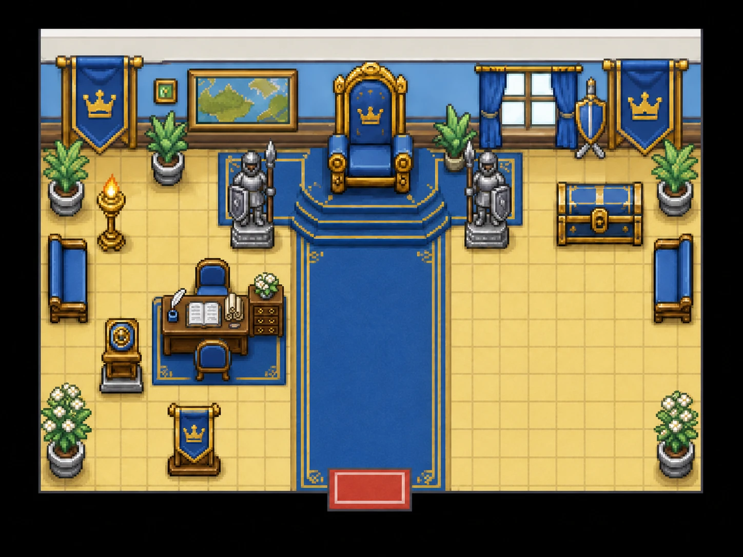 ห้องบัลลังก์ปราสาท Richy's Town